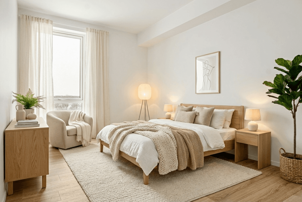 Finished interior visualization